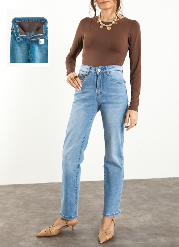 Jeans Rectos Reductores Efecto Faja | Tendencia Nueva Colección Premonicion.online