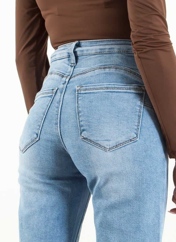 Jeans Rectos Reductores Efecto Faja | Tendencia Nueva Colección Premonicion.online