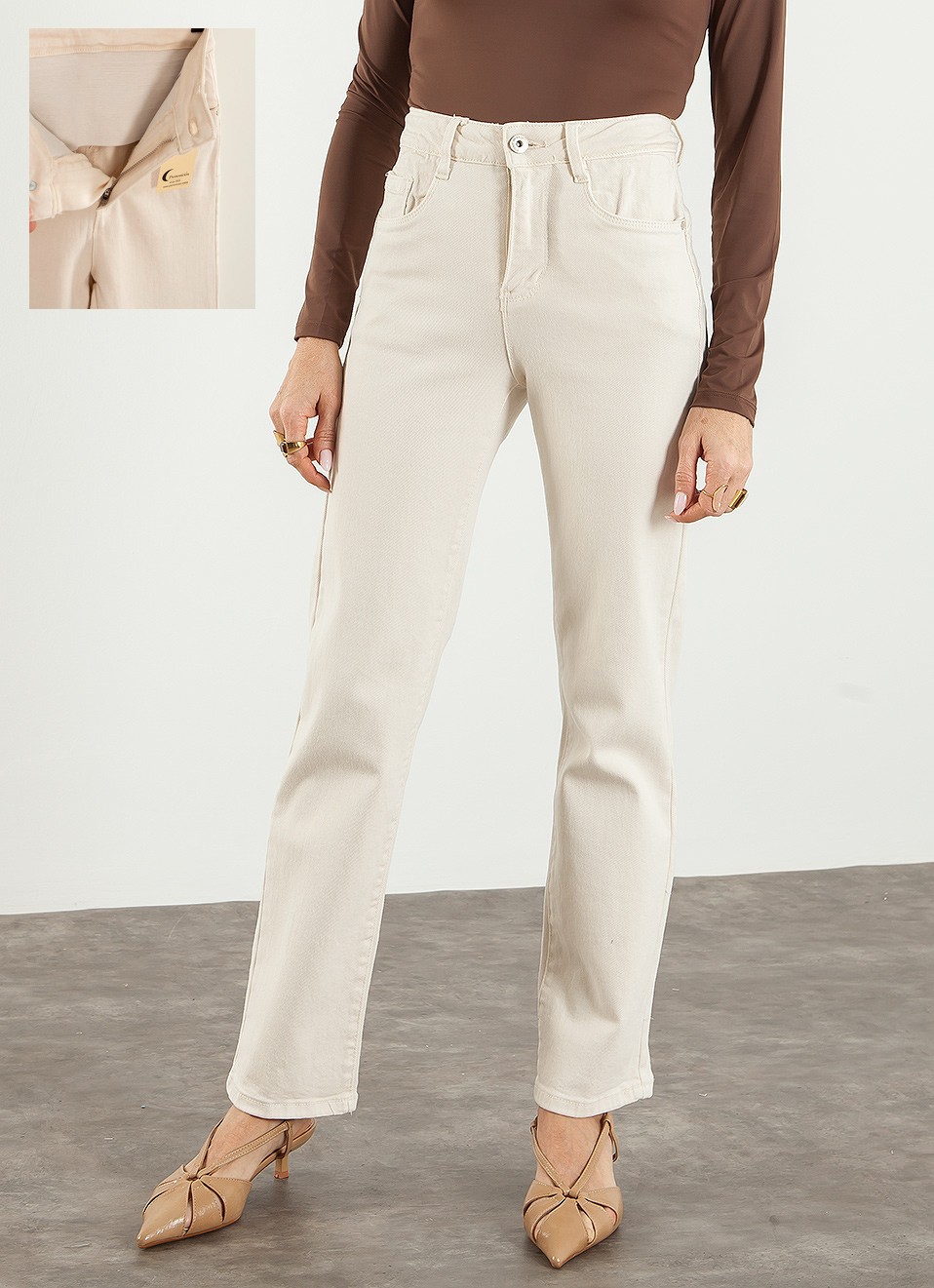 Jeans Rectos Reductores Efecto Faja | Tendencia Nueva Colección Premonicion.online