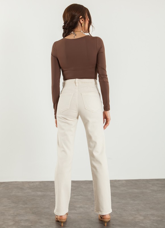 Jeans Rectos Reductores Efecto Faja | Tendencia Nueva Colección Premonicion.online