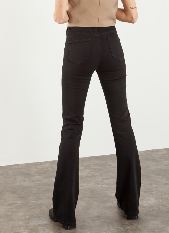 Jeans flare push up