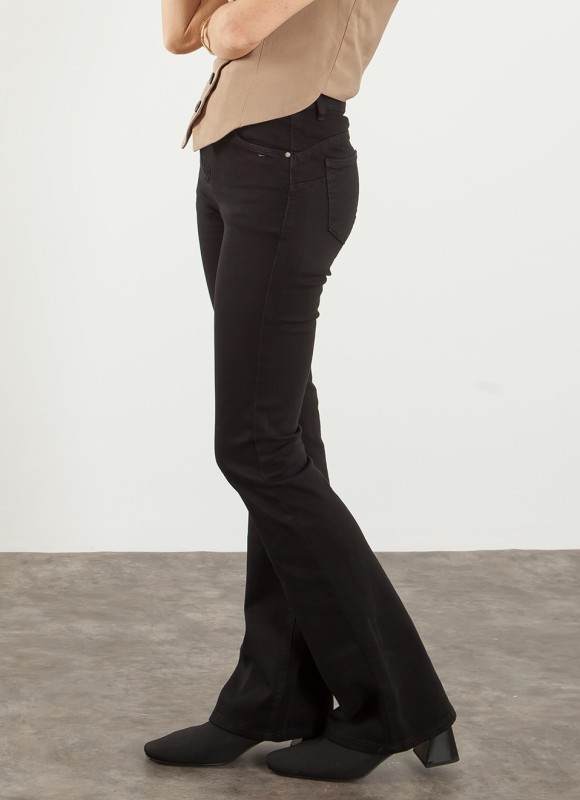 Jeans flare push up