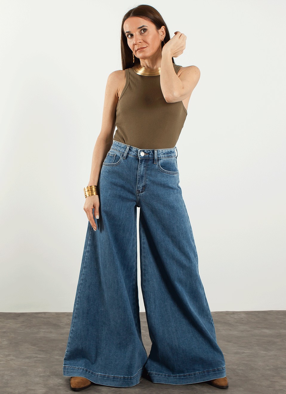 Jeans palazzo
