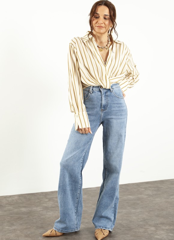 Jeans wide led
