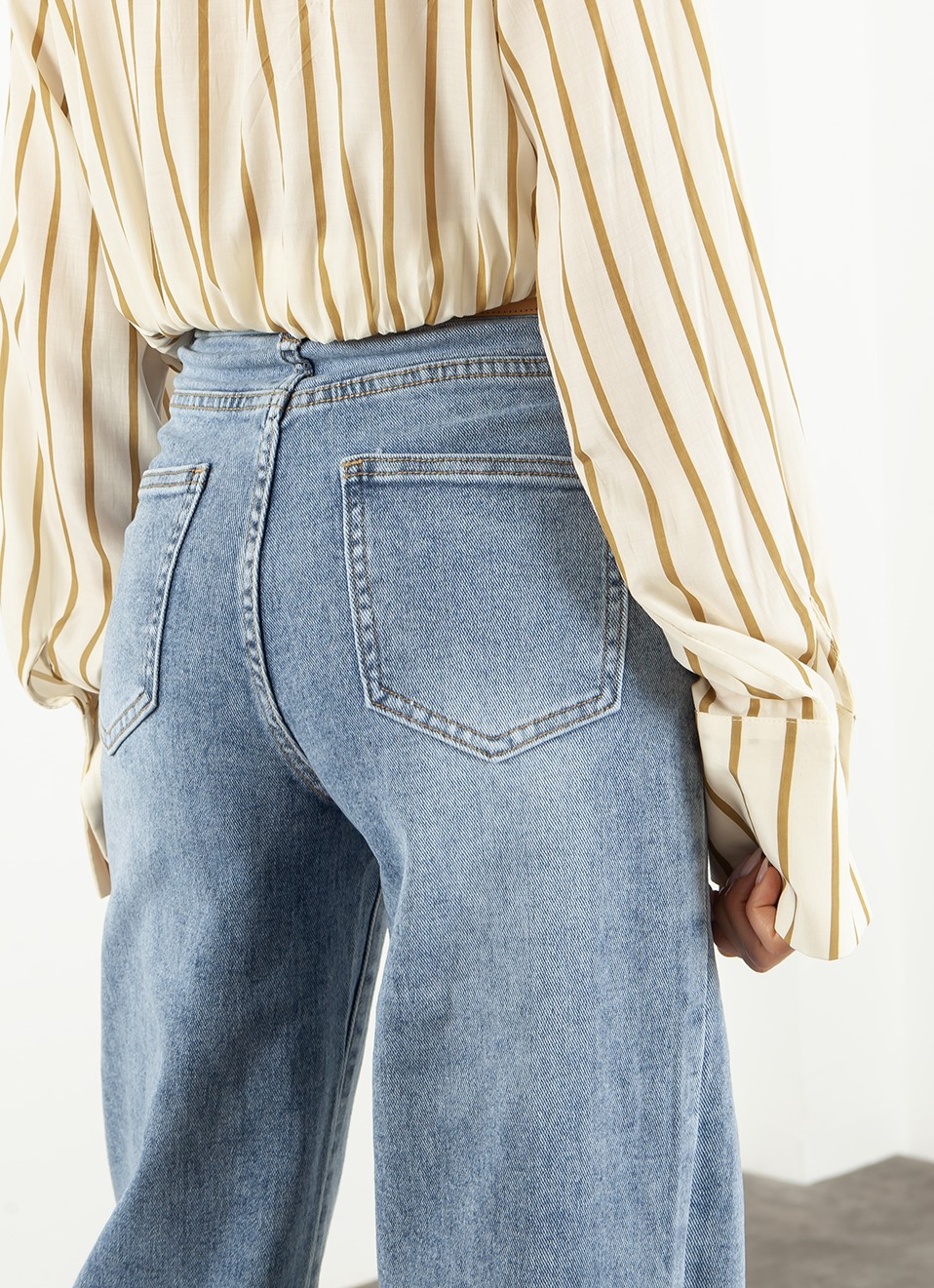 Jeans wide led