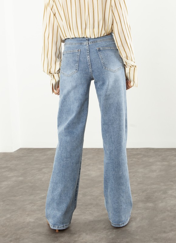 Jeans wide led