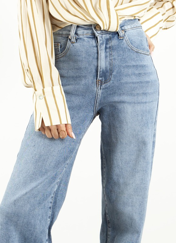 Jeans wide led