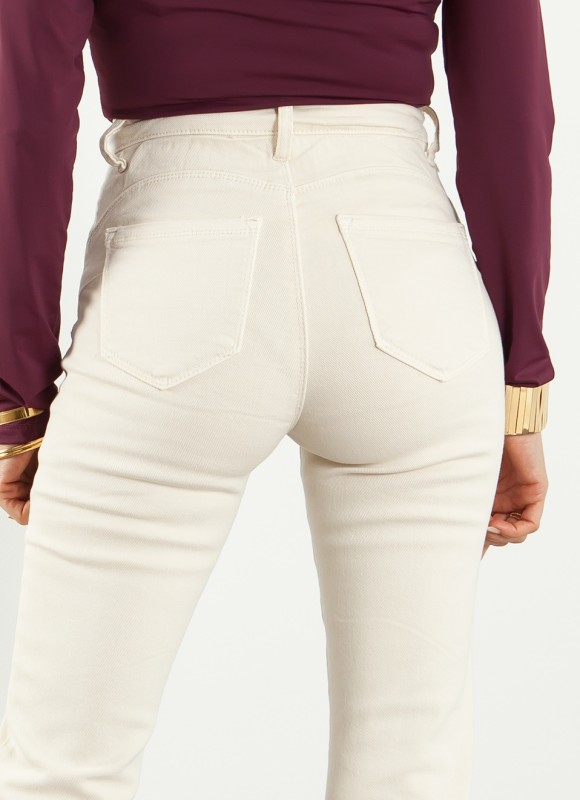 Jeans flare reductor push up