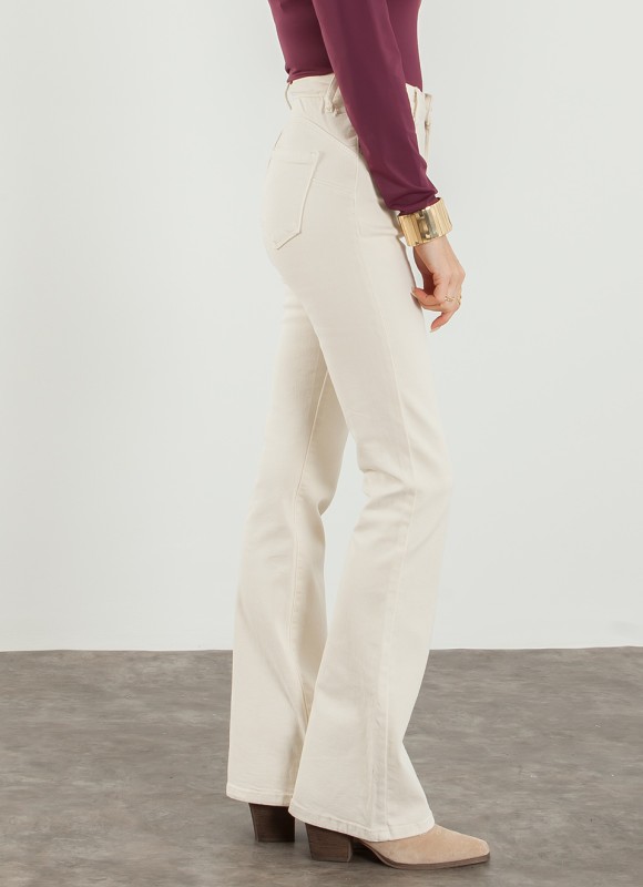 Jeans flare reductor push up