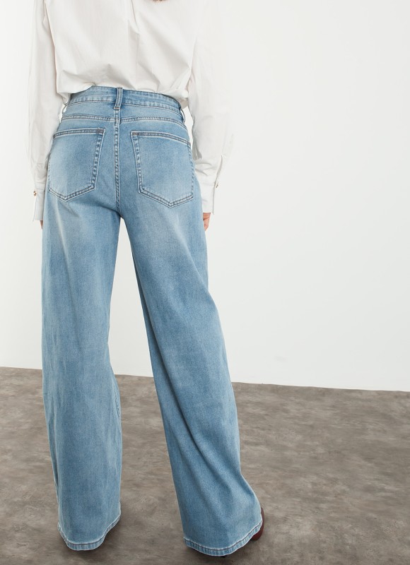 Jeans wide led
