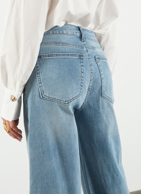 Jeans wide led