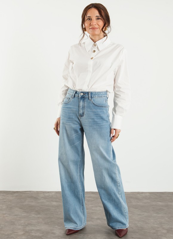 Jeans wide led