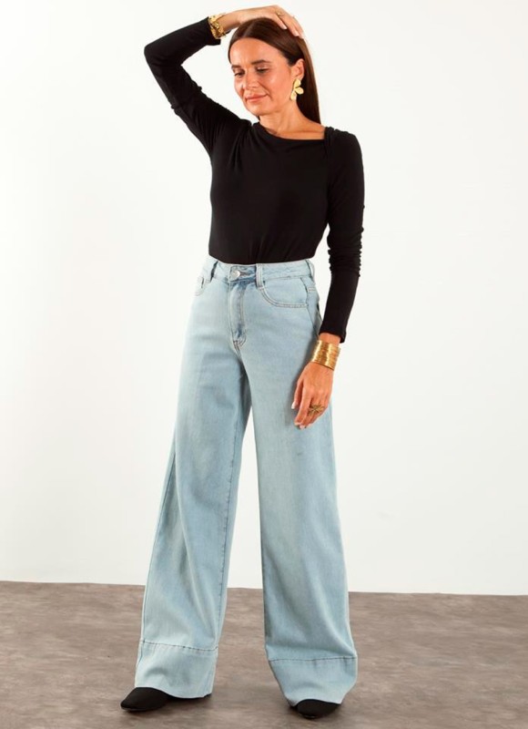 Jeans wide led