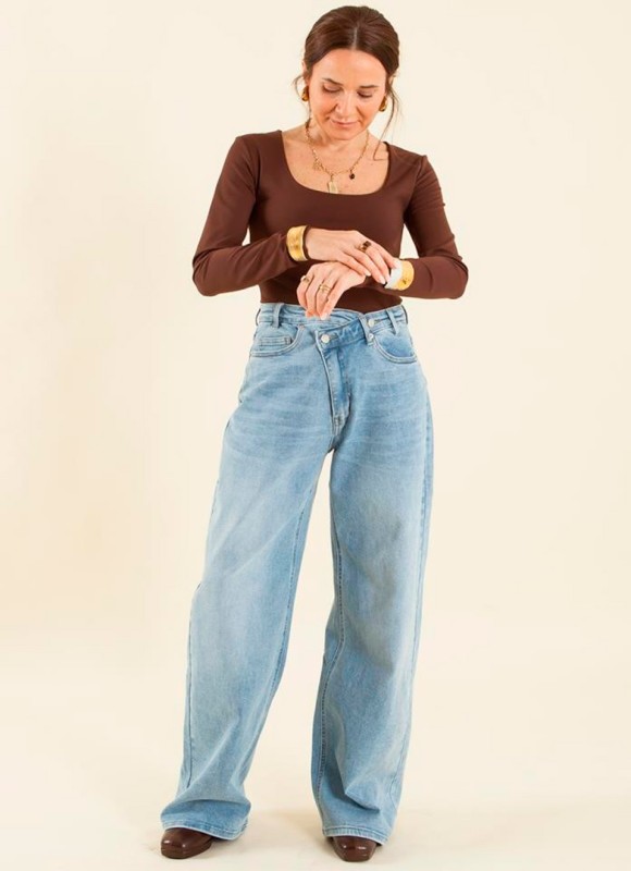 JEANS ASIMÉTRICO