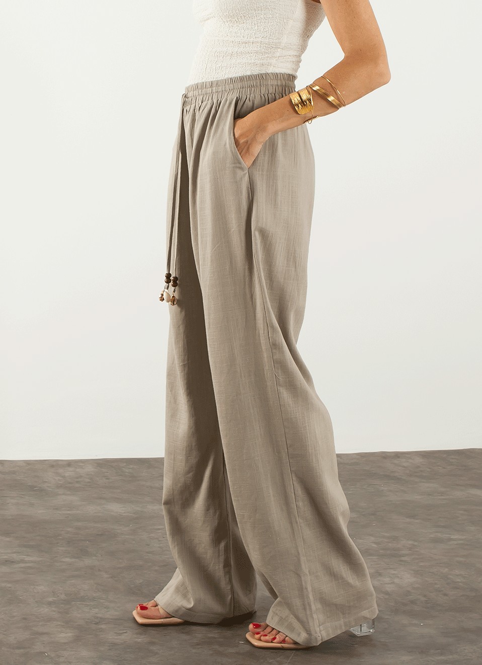Pantalón de Lino Mujer | Premonición.online