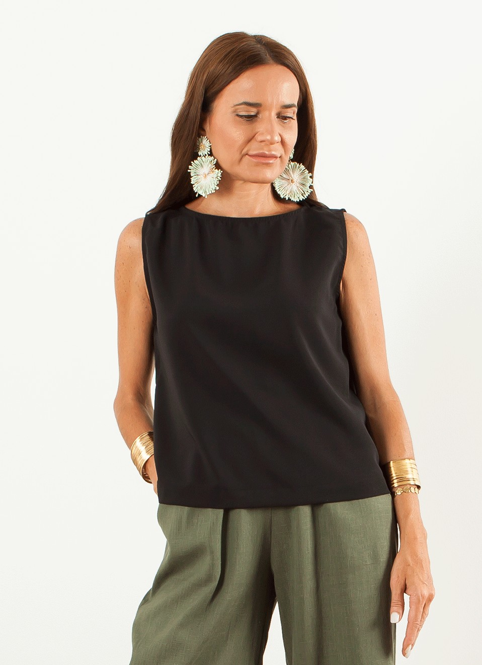 Camisa Básica Mujer | Tirante Ancho | S a 2XL | 11€ | Premonición.online