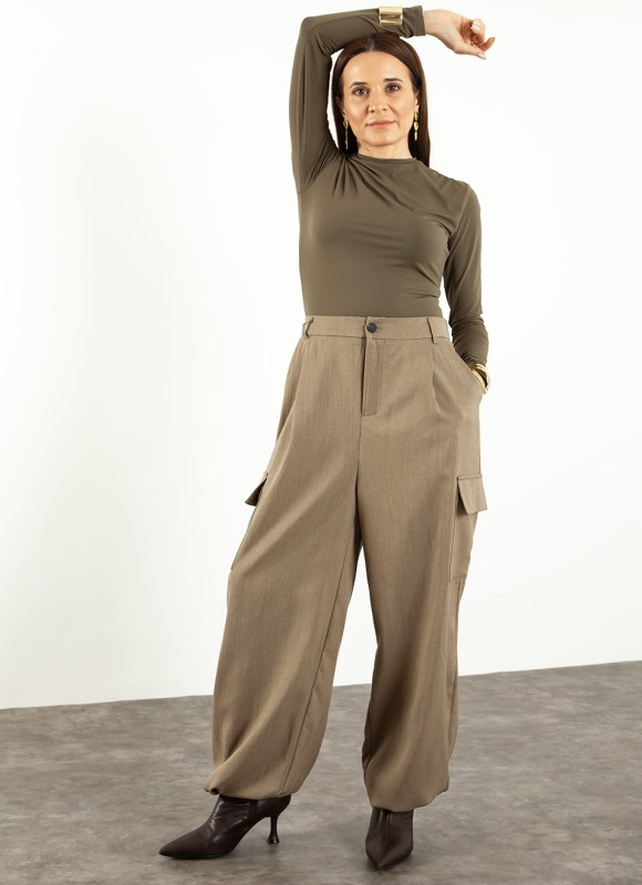 Pantalón Vestir Cargo Ajustable | Premonición.online