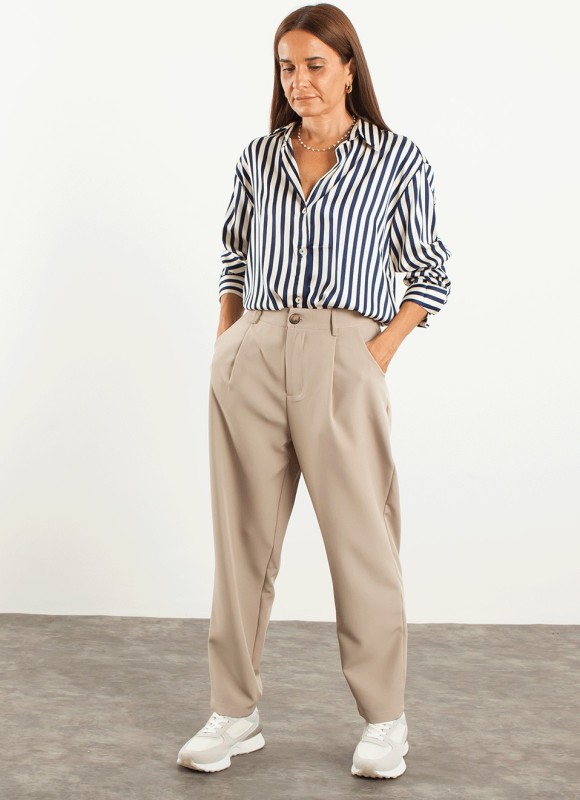 Pantalón Vestir Slouchy Tallas | Premonición.online