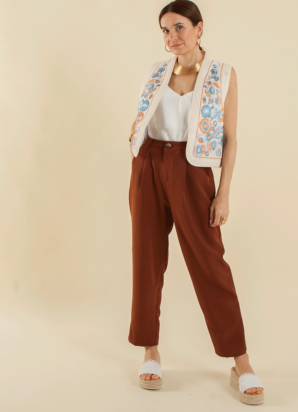Pantalón Vestir Slouchy Tallas | Premonición.online