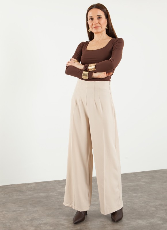 Pantalón Vestir Culotte Tallas | Premonición.online