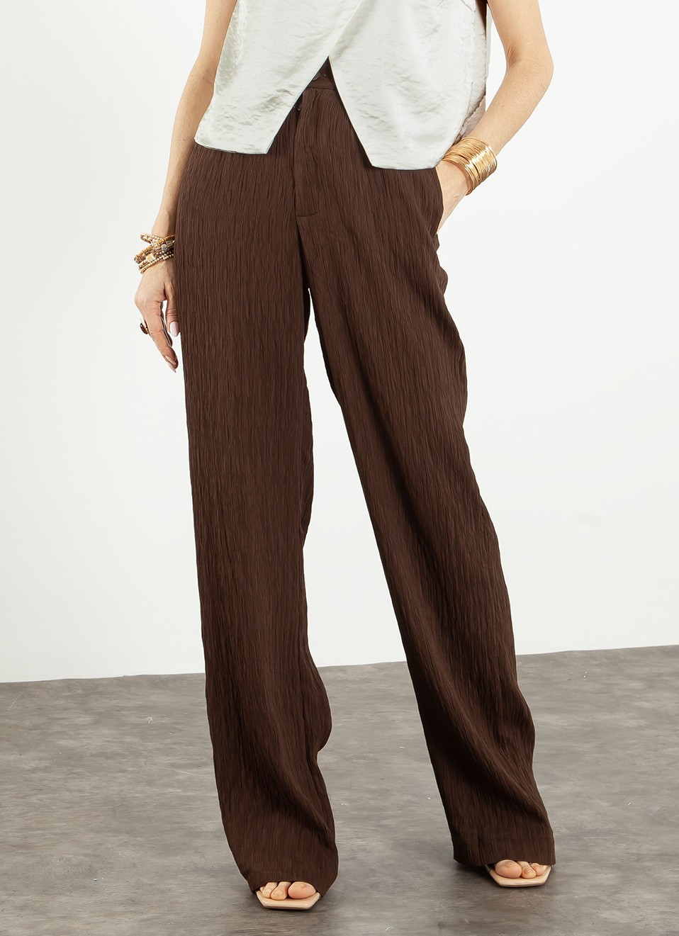 Pantalón Plisado Mujer | Tendencia Nueva Colección Premonicion.online