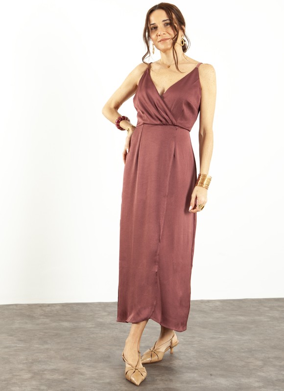 Vestido Largo Tirantes Escote | Nueva Colección Premonicion.online