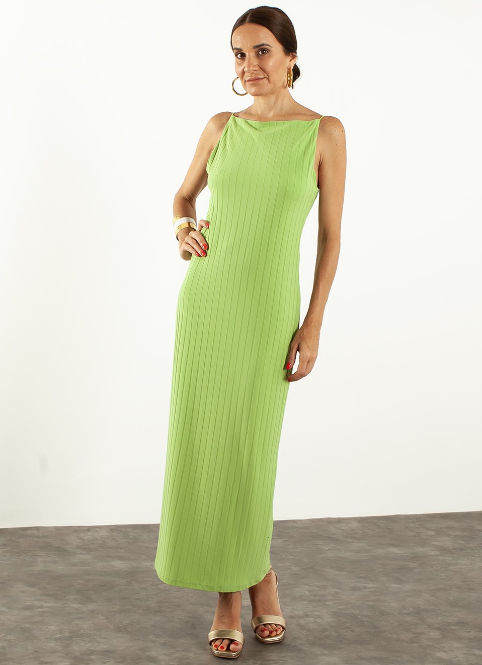 Vestido Largo Canalé Tirantes | Nueva Colección Premonicion.online
