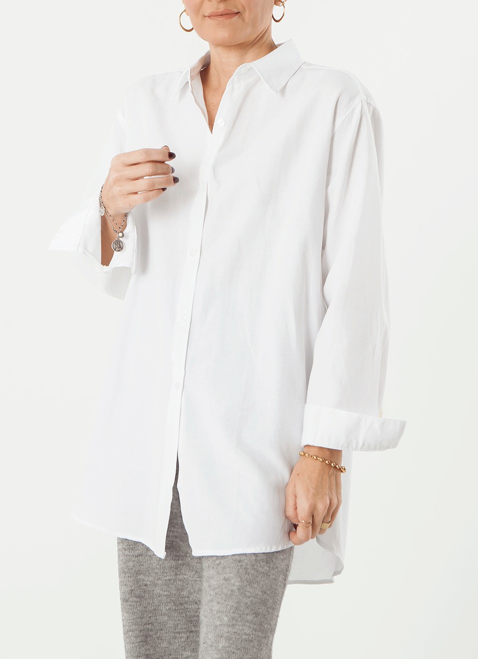 Camisa Oversize Mujer | Lisa y Rayas | S a XL | Desde 16€ | Premonición.online