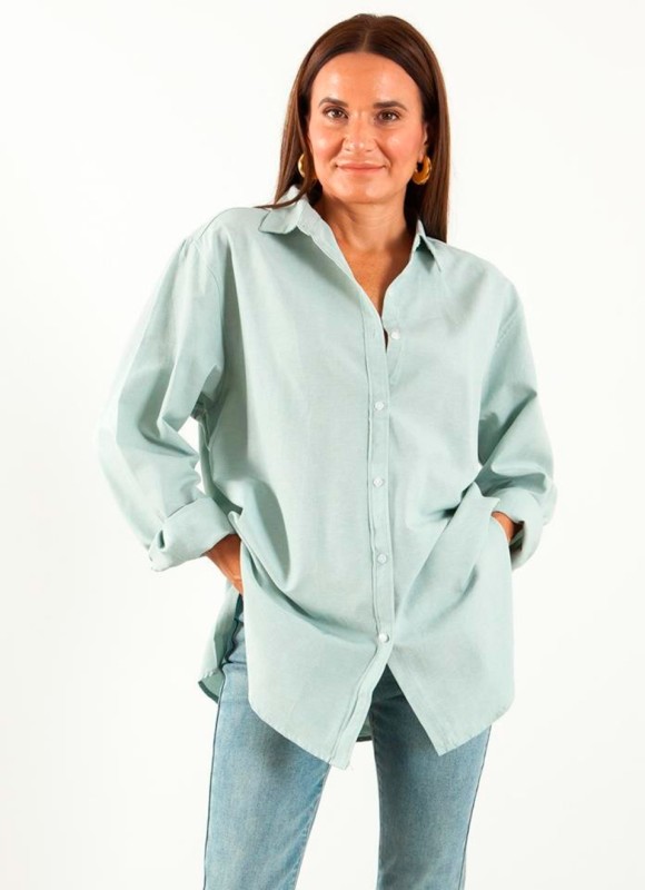 Camisa Oversize Mujer | Lisa y Rayas | S a XL | Desde 16€ | Premonición.online