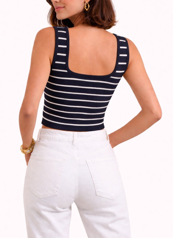 Top Canalé Tirantes Mujer | Premonición.online
