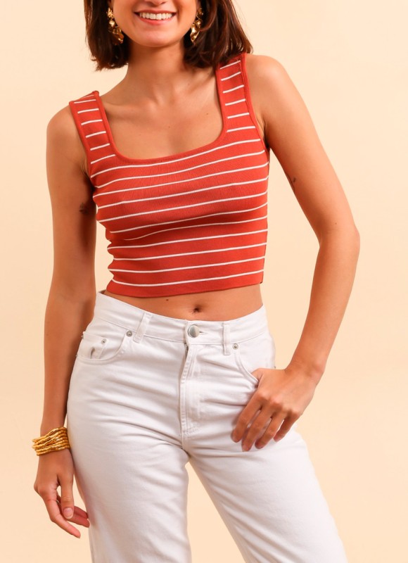Top Canalé Tirantes Mujer | Premonición.online