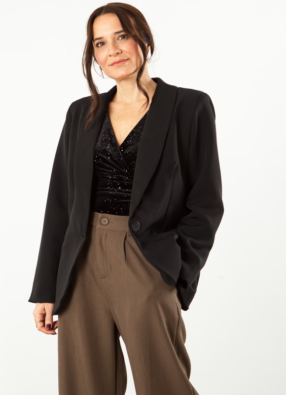 Americana Cuello Esmoquin Mujer | Tendencia Nueva Colección Premonicion.online