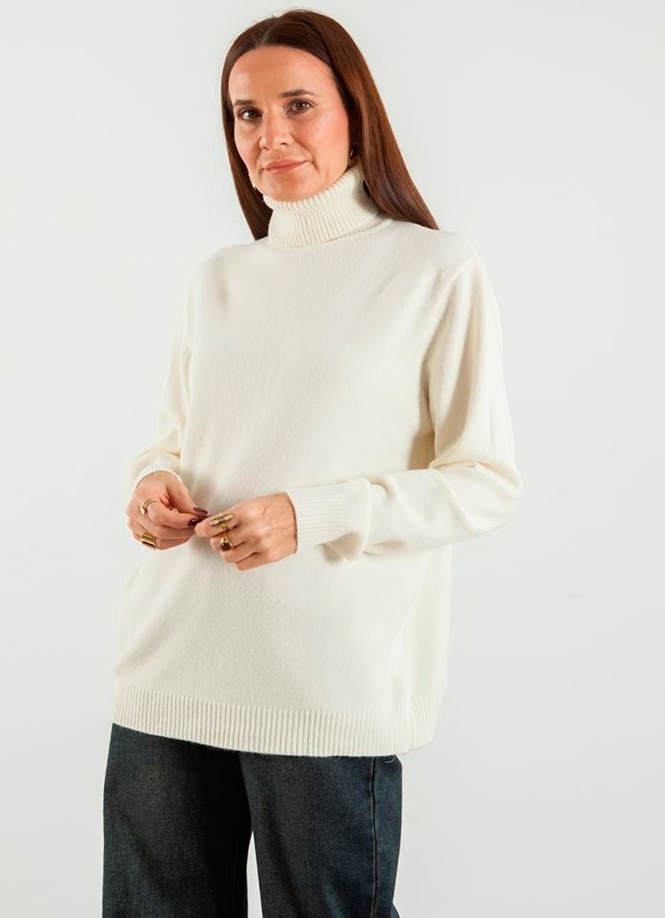 Jersey cuello alto