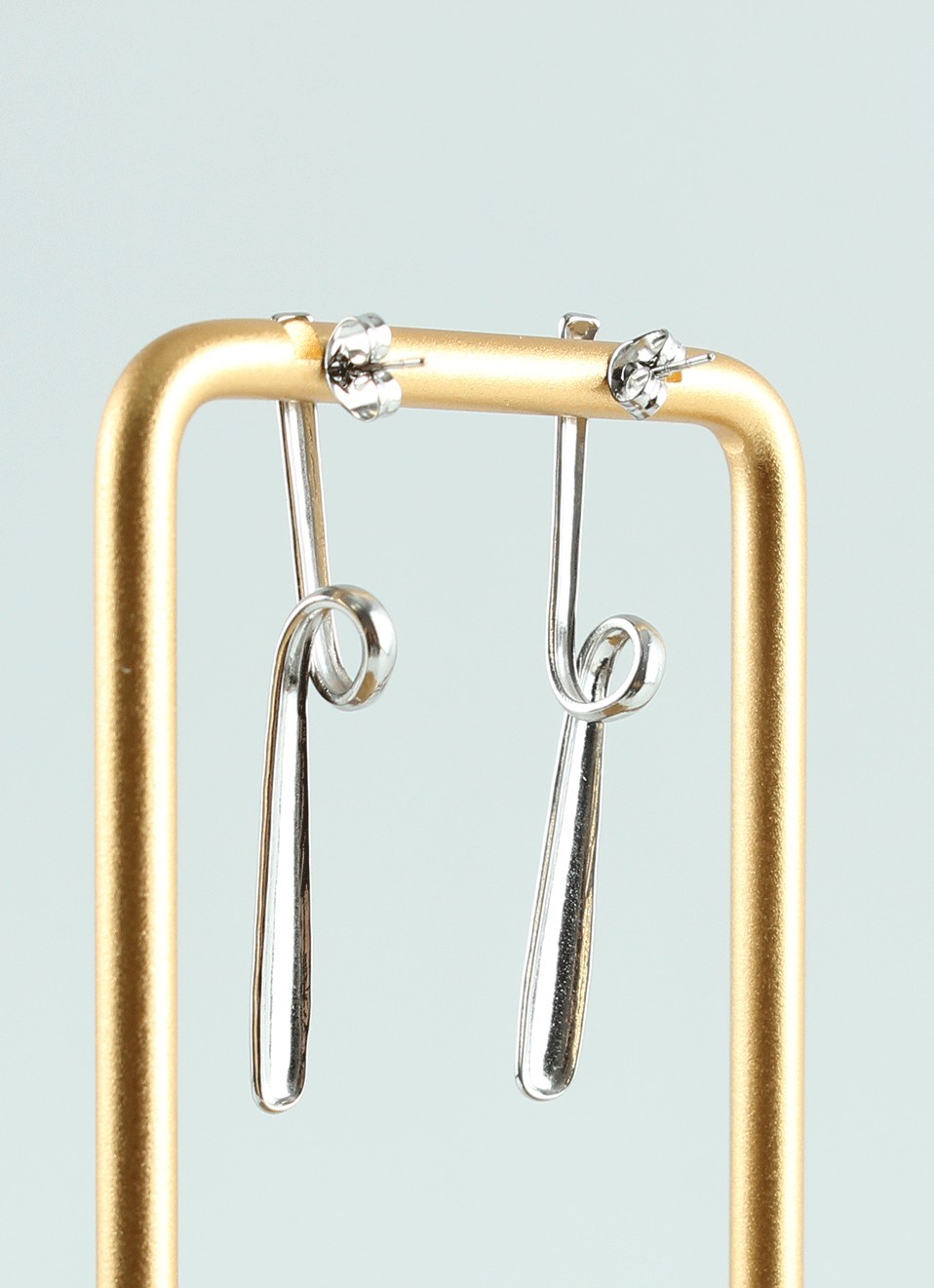 Pendientes acero