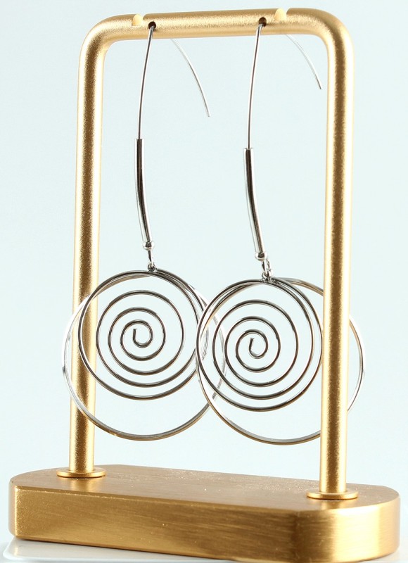 Pendientes acero