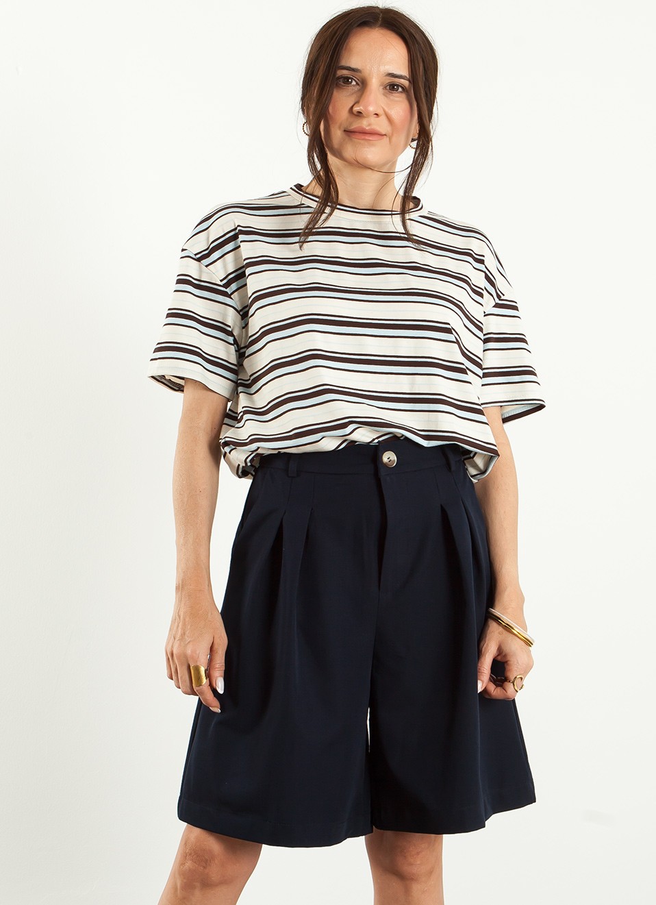 Camiseta Rayas Mujer | Tendencia Nueva Colección Premonicion.online