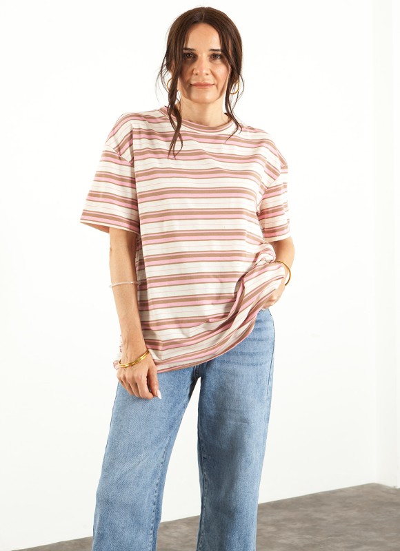 Camiseta Rayas Mujer | Tendencia Nueva Colección Premonicion.online