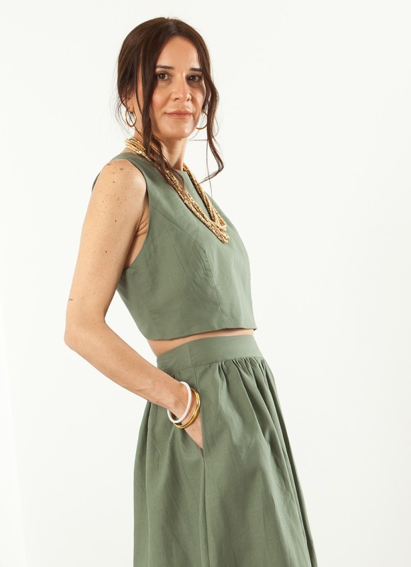 Top Espalda Cruzada Mujer | Tendencia Nueva Colección Premonicion.online