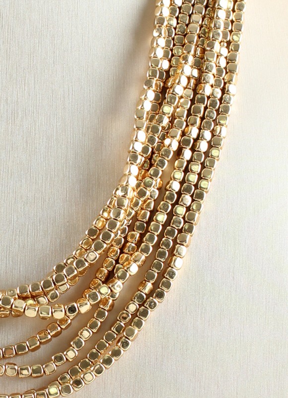 Set Collares Dorados Unidos | Moda Mujer Premonición