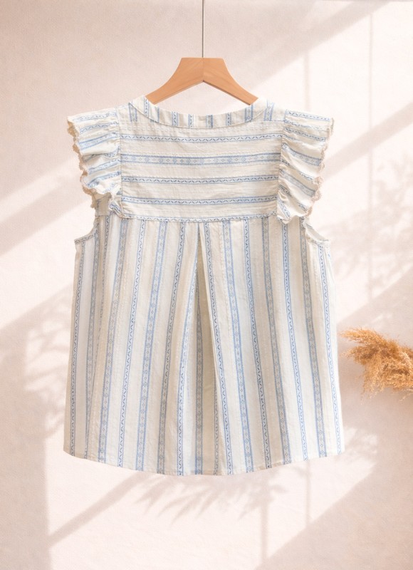 Blusa con Volantes Mujer | Premonición.online