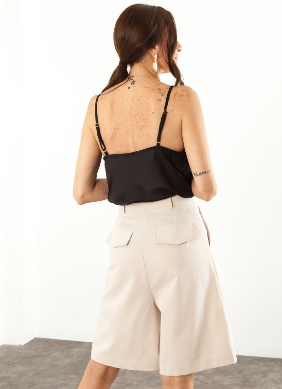 Blusa Satinada Tirantes Mujer | Moda Femenina | Premonición.online