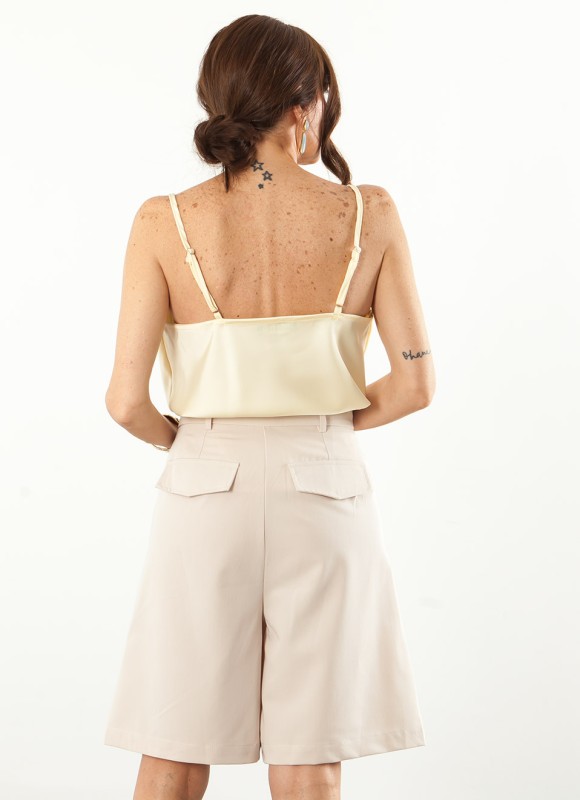 Blusa Satinada Tirantes Mujer | Moda Femenina | Premonición.online