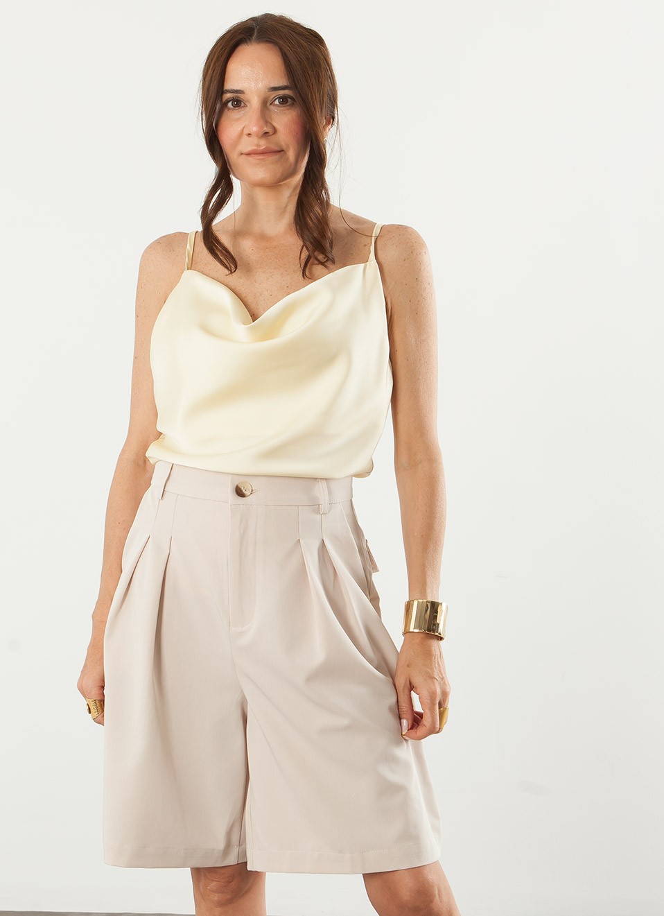 Blusa Satinada Tirantes Mujer | Moda Femenina | Premonición.online