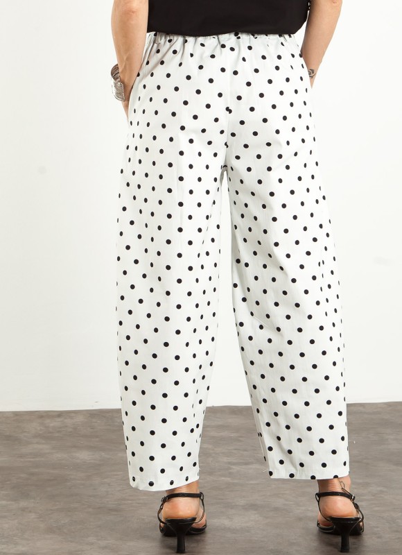 Pantalón Balloon Lunares Mujer | Moda Femenina | Premonición.online