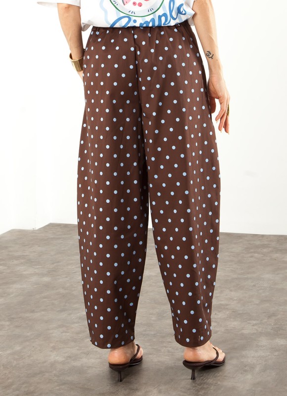 Pantalón Balloon Lunares Mujer | Moda Femenina | Premonición.online