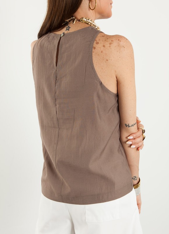 Blusa Tirantes Gasa Mujer | Moda Femenina | Premonición.online
