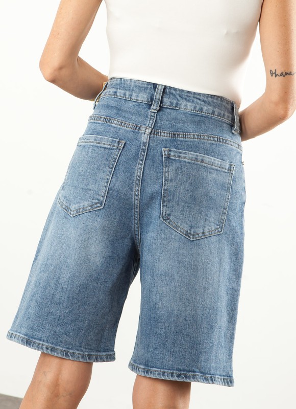 Bermuda Vaquera Mujer | Moda Femenina | Premonición.online