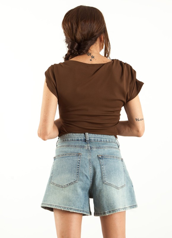 Short Vaquero Mujer | Elastano Vintage | Moda Femenina | Premonición.online