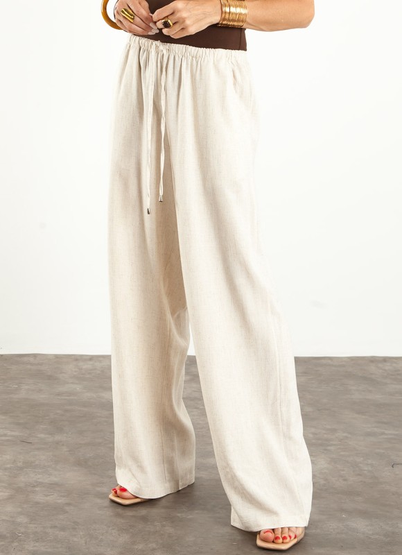 Pantalón Lino Mujer | 4 Colores | 17€ | Premonición.online