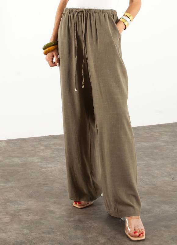 Pantalón Lino Mujer | 4 Colores | 17€ | Premonición.online